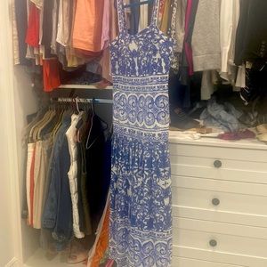 Beautiful blue and white Antonio Melani dress - size 12